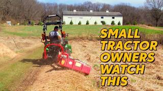 DITCH BANK FLAIL MOWERS FOR SMALL TRACTORS