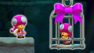 What if Toadette Rescues Caged Toadette? - Super Mario Maker 2 Mythbusters #48