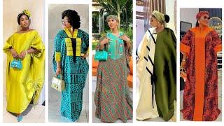 Rich aunty designs  Cute and classy bubu gown for classy women