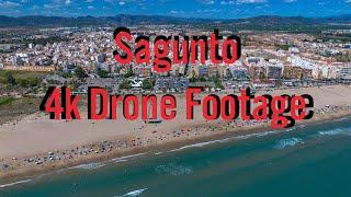 2023 Best Sagunto Spain 4k Drone Stock Footage by Steffen Klos