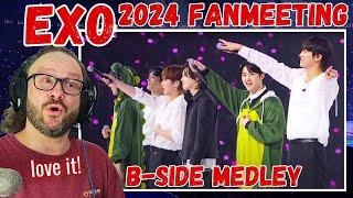 EXO 엑소 - 2024 FAN MEETING B-Side Medley reaction