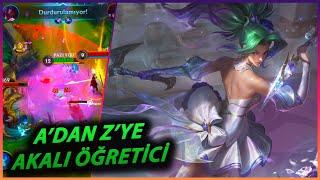 ADAN ZYE AKALI ÖĞRETİCİ  TEK ATAN BUILD  Lol Wild Rift