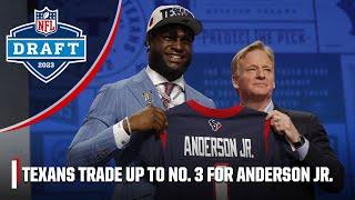  TRADE ALERT  Houston moves up to take Will Anderson Jr. at No. 3  2023 NFL Draft