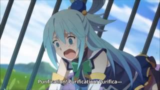 Konosuba  Aquas life threatening lake purification