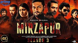 AMAZON PRIME Mirzapur Season 3  Trending Web Series 2024 - All Episode Explained  Prime Video