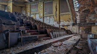 Exploring an ABANDONED 1960s Retro Theater Horrifying Discovery Inside