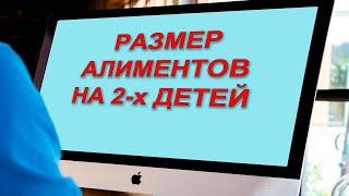 Размер алиментов на двух детей в 2021 году Консультация адвоката