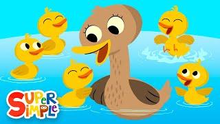 Five Little Ducks  Kids Songs  Super Simple Songs