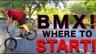 THE KEY TO LEARNING TRICKS IN BMX