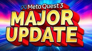 New Quest 3 Update Brings MAJOR Improvements Including Graphics