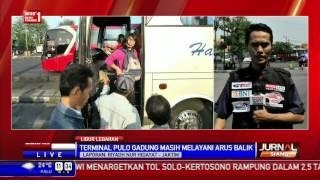 159 Bus Datang dari Berbagai Daerah di Terminal Pulo Gadung