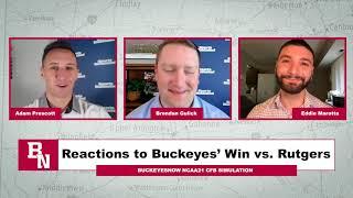 BuckeyesNow NCAA21 Simulation Ohio State vs. Rutgers Instant Reactions