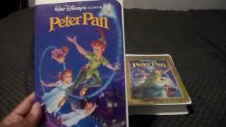 Two Different Versions Of Walt Disney Peter Pan VHS