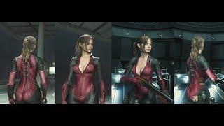 Resident Evil 2 Remake Claire Battlesuit - Claire - Fury Red