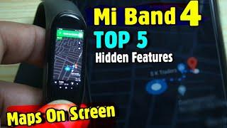 Mi Band 4  Top 5 Hidden Features