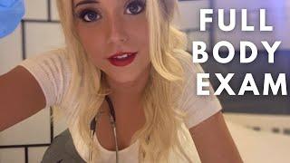ASMR Full Body Examination In Bed Personal Attention