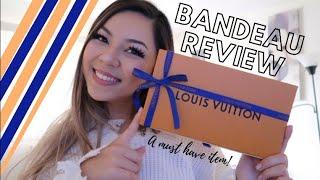 LOUIS VUITTON  BANDEAU UNBOXING  A MUST HAVE ITEM