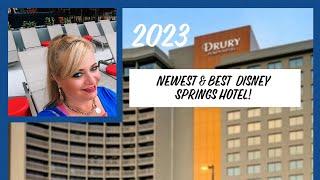 Drury Plaza Hotel Disney Springs Newest Hotel Resort&Roomtour#druryplazahotel#disneyspringshotel