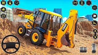 Real Construction Simulator 3D #2 - JCB Excavator Driving Game - Android Gameplay