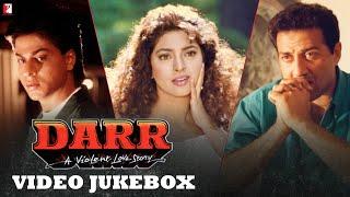 Darr Songs  Video Jukebox  Shah Rukh Khan Juhi Chawla Sunny Deol  Shiv-Hari Anand Bakshi