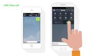 LINE - Tutorial Video - Video CallsEN