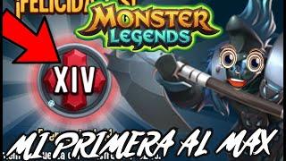 MI PRIMERA RUNA AL MAXIMOAL PARECER SOLO SON DE NIVEL 14- MONSTER LEGENDS