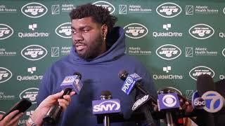 Ive Been Putting In Work  Mekhi Becton Media Availability  The New York Jets  NFL