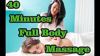 Tutorial Balinese Massage  Full Body  Jepun Bali