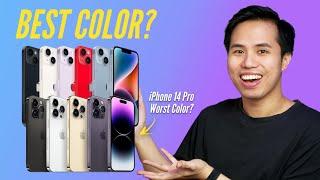 Ranking iPhone 14 and 14 Pro Colors from WORST to BEST - Is Deep Purple the Worst Color?