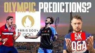 My Olympic Predictions? My video making process? Do I still play badminton? 5K Q&A special