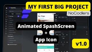 #2 Flutterflow Animated SpashScreen App IconNoCodlers - v1.0