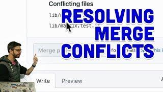 1.9 Resolving Merge Conflicts - Git and GitHub for Poets