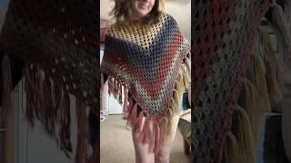 poncho tutorial on my channel #crochetideas #easycrochet #crochet #crochetpatterns