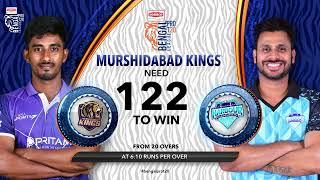 Match Highlights  Harbour Diamonds vs. Murshidabad Kings  Bengal Pro T20