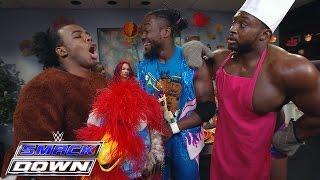 The First Annual New Day Thanksgiving Potluck Dinner SmackDown November 26 2015