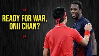 When Tennis Turns into WAR  The Japenese Hero vs. Gael Monfils Kei Nishikori Madness