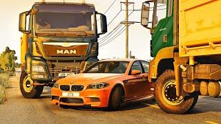 Truck and Car Crashes #07 BeamNG.Drive