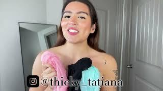 4K TRANSPARENT ROBES. TRY ON HAUL.THICKY TATIANA 2024.