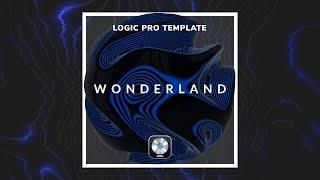 Vocal Liquid DnB Wonderland Logic Pro Template Playthrough