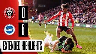 Sheffield United 0-5 Brighton & Hove Albion  Extended Premier League highlights