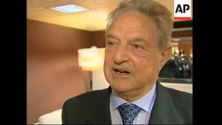Billionaire George Soros calls for greater regulation of banks financial institutions