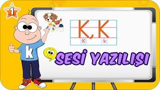 K Sesi Öğretimi  Okunuşu ve Yazılışı  1.Sınıf