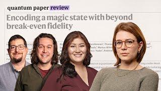 Using Magic States to go Beyond Break Even - Quantum Paper Review