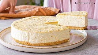 Super Easy No-Bake Cheesecake No Egg  No Gelatine No Condensed milk