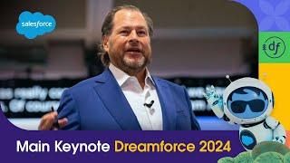 Dreamforce 2024 Main Keynote with Marc Benioff  Welcome to Agentforce  Salesforce