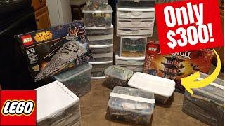 I Bought Someones Entire Lego Collection For $300 - My Best Lego Haul Ever