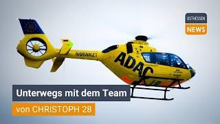 FULDA Rettungshubschrauber-Doku - Einsatz für CHRISTOPH 28 - ADAC Luftrettung