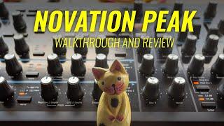 The Novation Peak Walkthrough and Review