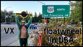 I Flew My DIY VX - Floatwheel VESC to USA