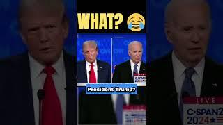 Trump Was Out There Roasting Biden...